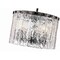 Z-Lite Glacier Pendant, 3-Light, 12.5 In.W x 9 In.H, Matte Black/Clear 1943P12-MB - alternate 2
